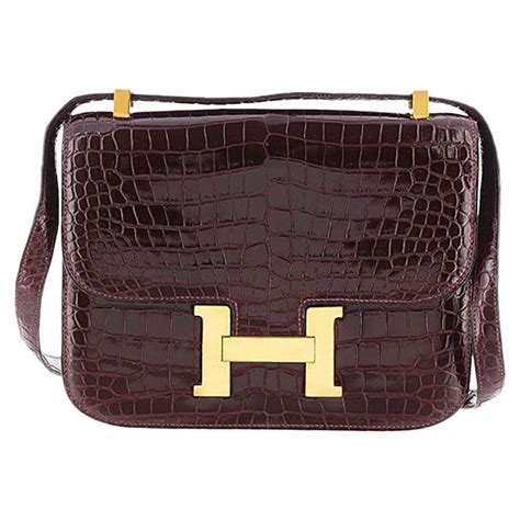 hermes crocodile constance for sale.